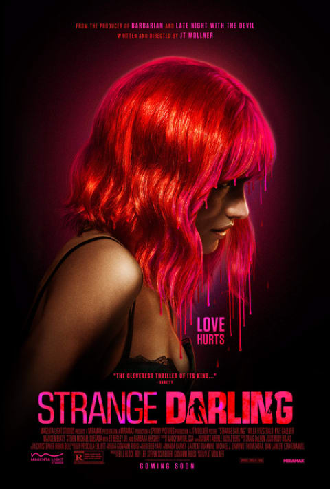 Strange Darling theatrical one-sheet