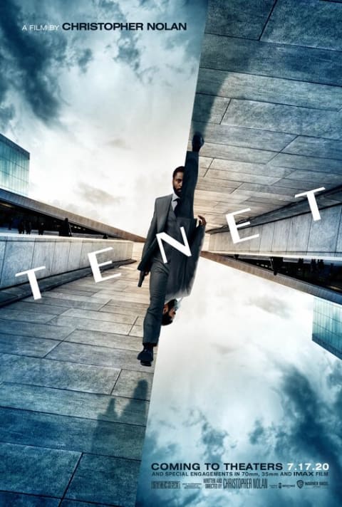 Tenet theatrical one-sheet