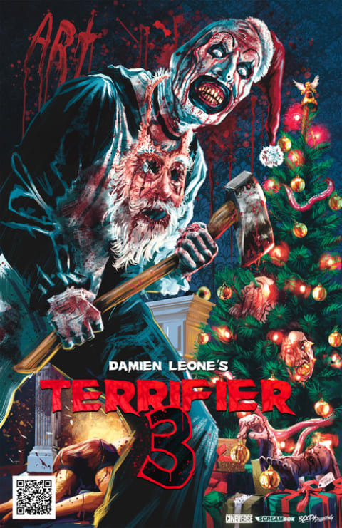 Terrifier 3 theatrical one-sheet