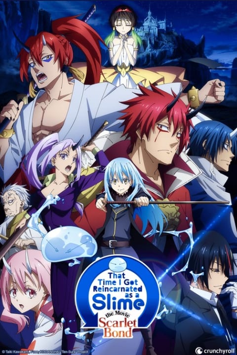 That Time I Got Reincarnated as a Slime the Movie: Scarlet Bond theatrical one-sheet