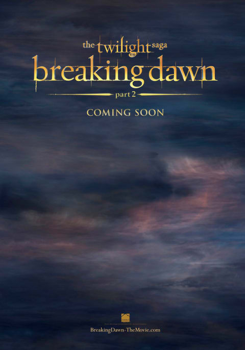 The Twilight Saga: Breaking Dawn - Part 2 theatrical one-sheet