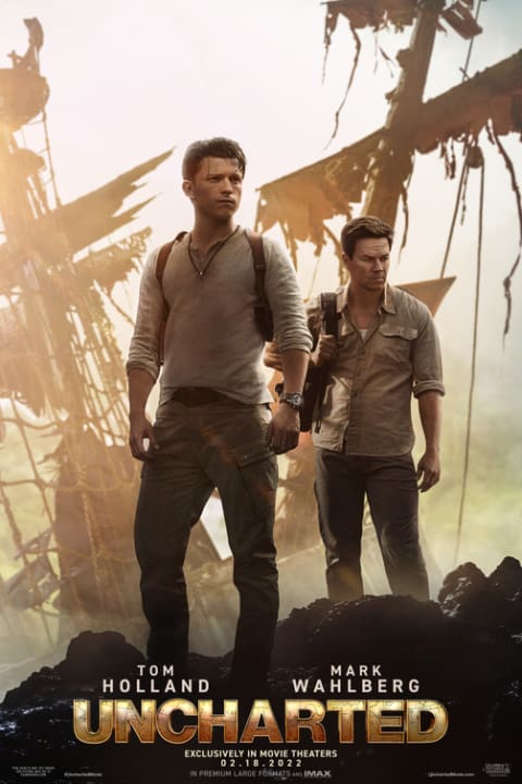 Uncharted theatrical one-sheet