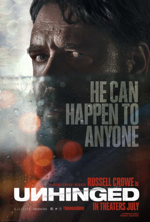 Unhinged theatrical one-sheet
