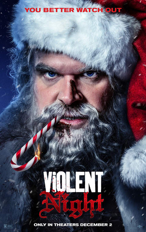 Violent Night theatrical one-sheet