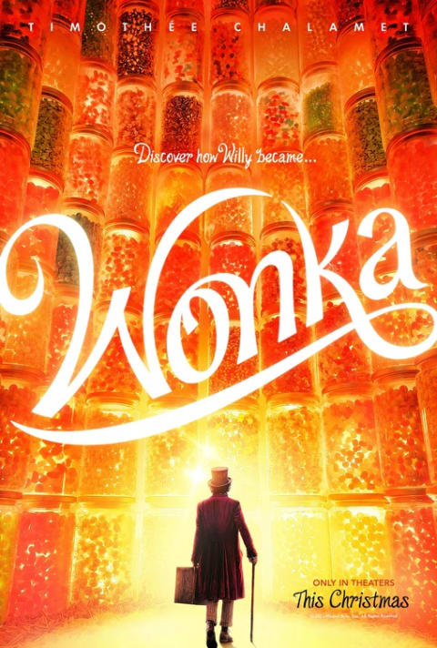 Wonka theatrical one-sheet