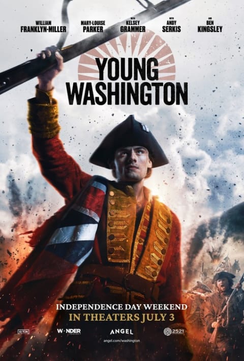 Young Washington theatrical one-sheet