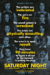 Saturday Night one-sheet