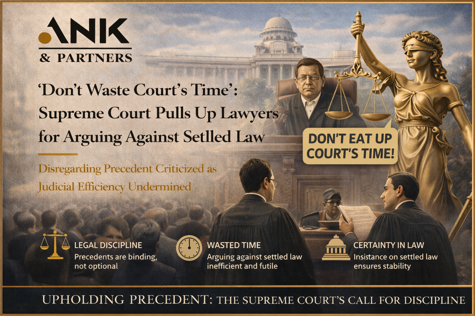 “Don’t Waste Court’s Time”: Supreme Court Pulls Up Lawyers for Arguing Against Settled Law