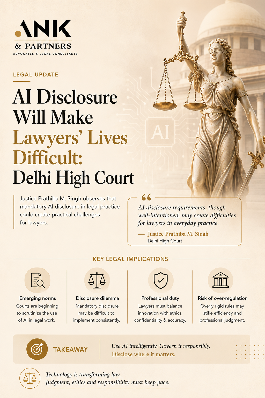 AI Disclosure Will Make Lawyers’ Lives Difficult: Delhi High Court