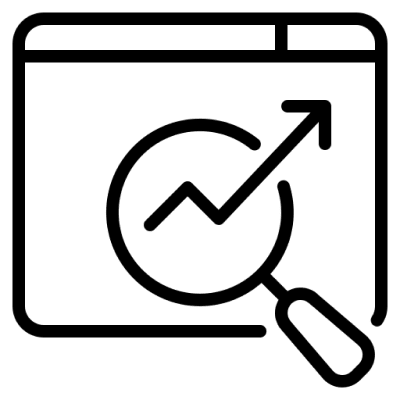 Poor Search Engine Visibility icon for ecommerce development