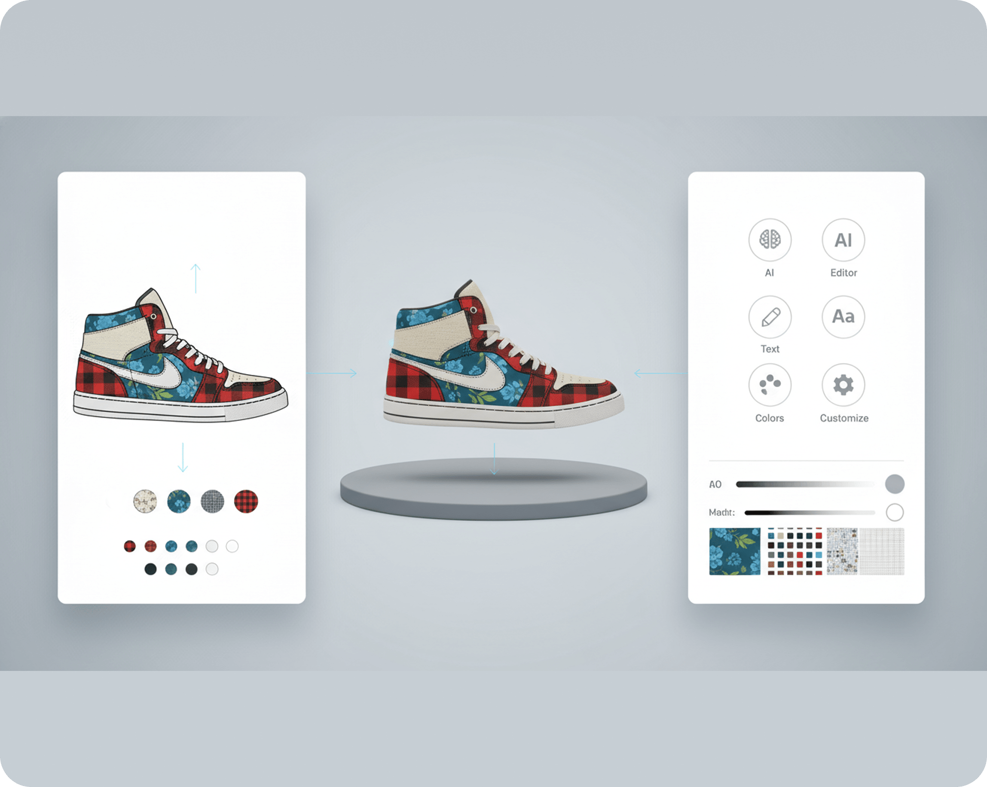 Interactive 2D and 3D Views