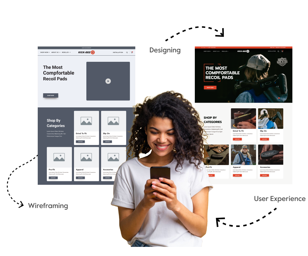 UI/UX design services