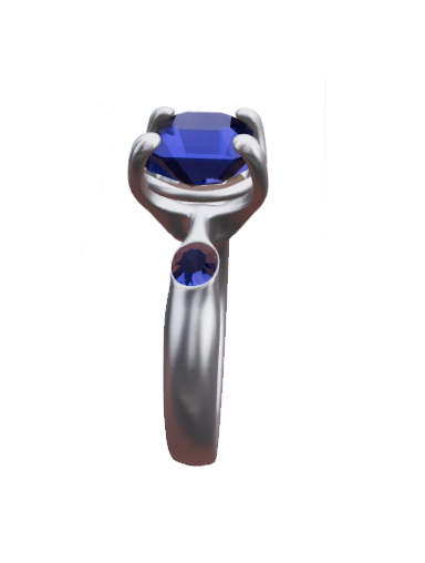 3D Ring design customization with KR Customizer ecommerce jewelry customizer