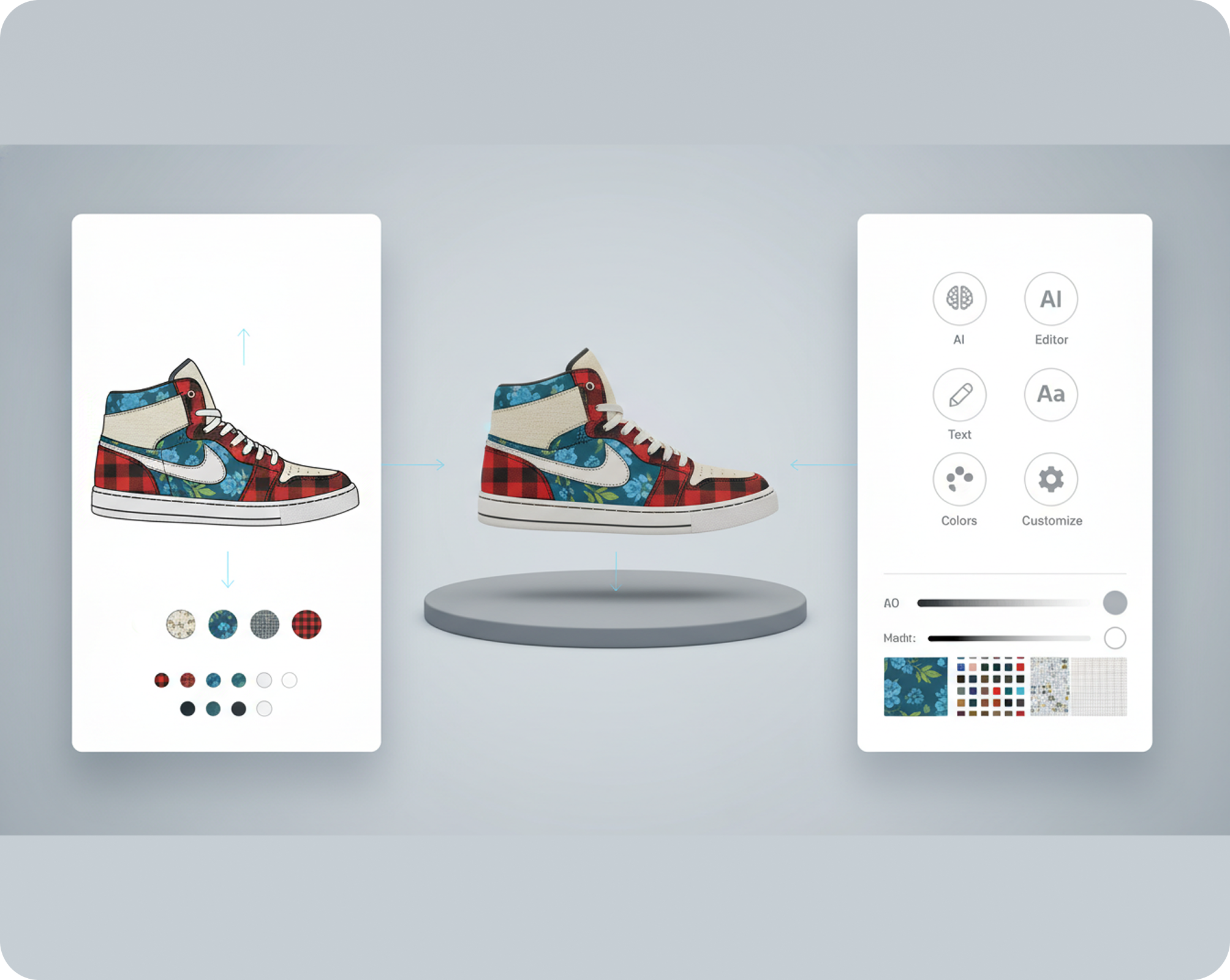 Interactive 2D and 3D Views