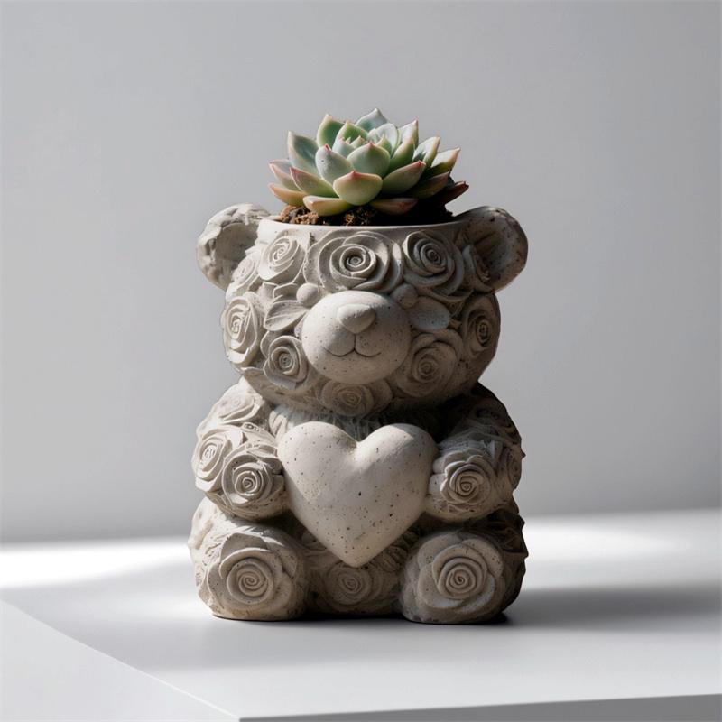 Teddy bear gypsum mould