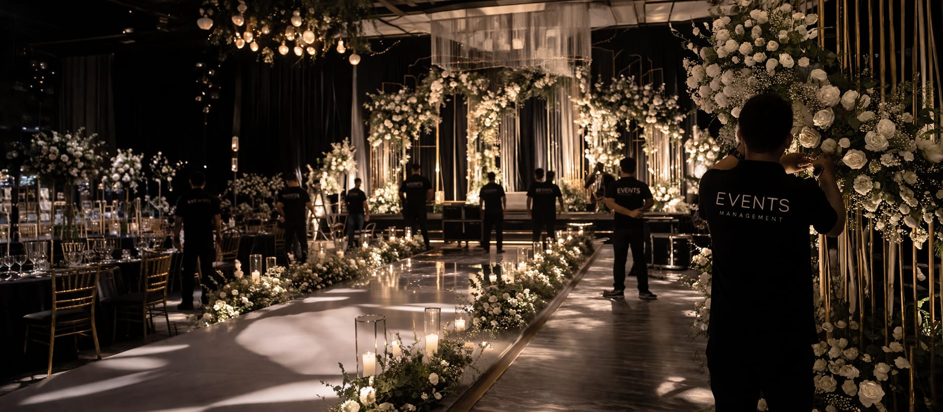 Behind the scenes of luxury event planning