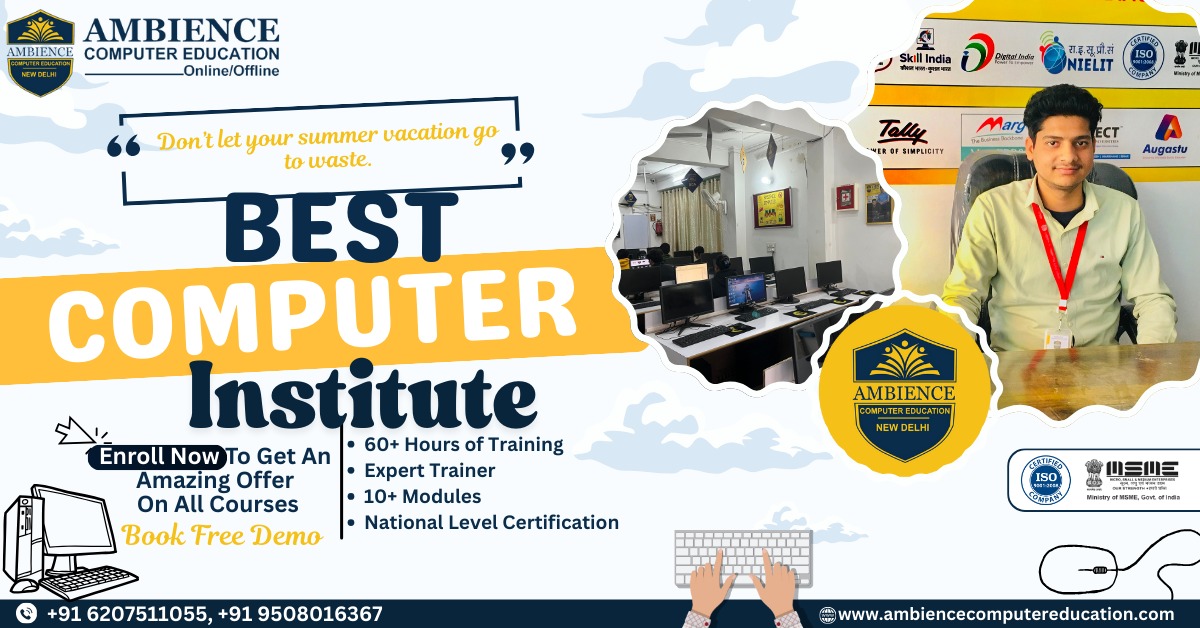 Best computer institute in Badarpur and Jaitpur