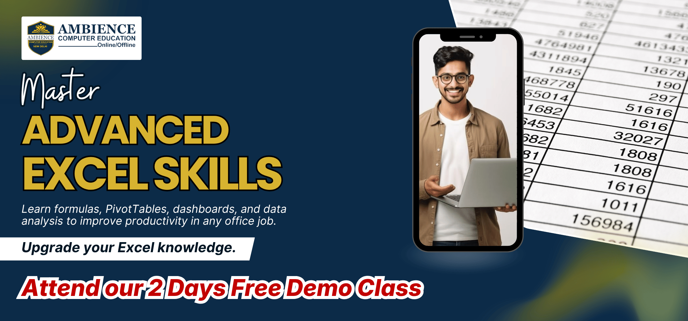 Advance-Excel ambience-computer-education