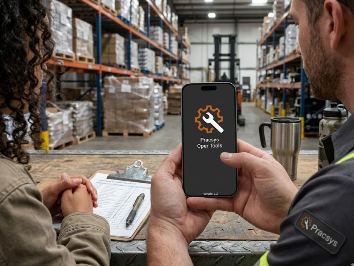 Pracsys Oper Tools — Gestión operativa de depósito desde dispositivos móviles