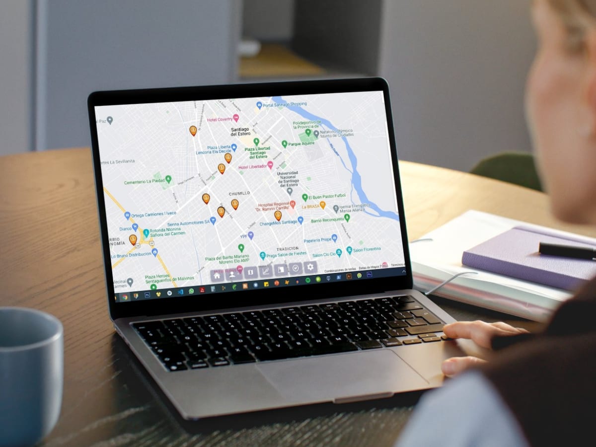 Pracsys Maps — Geolocalización y seguimiento de preventistas