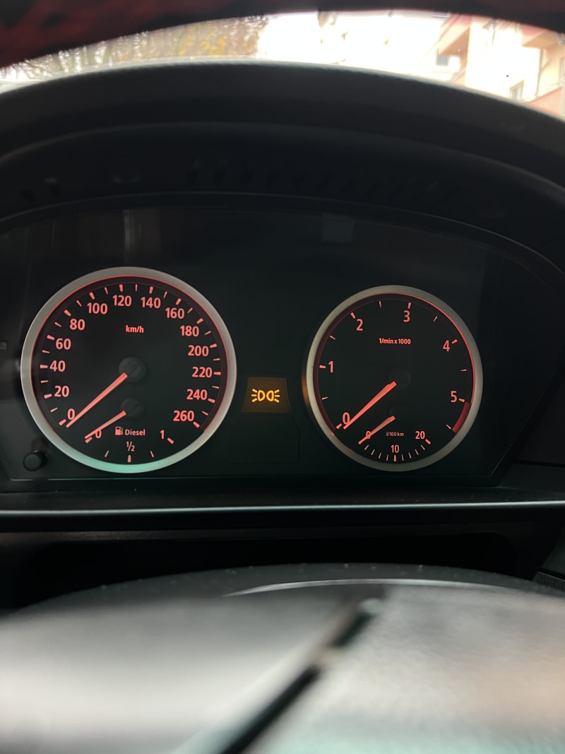 BMW E46 cluster – narandžasti LED