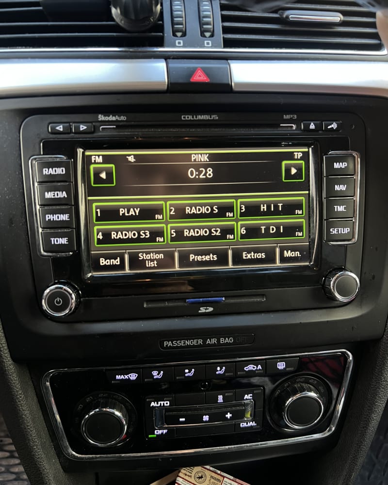 Skoda Columbus navigacija
