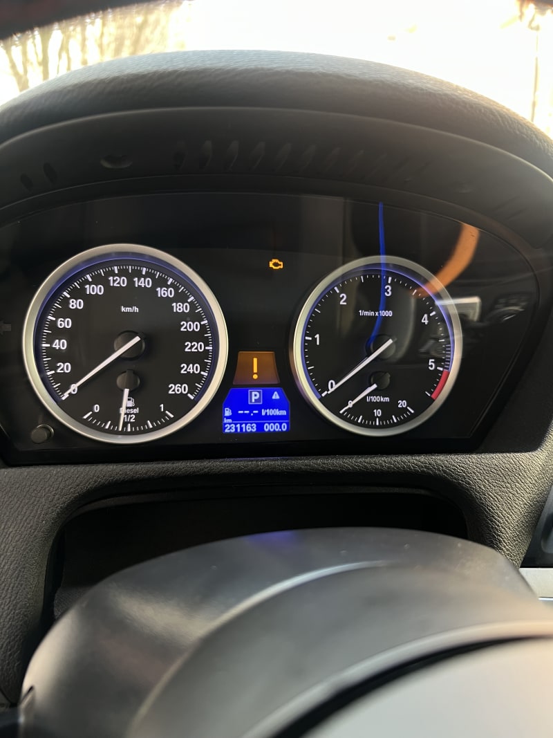 BMW cluster – plavi LED