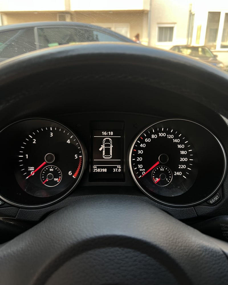 VW Golf 6 cluster – dijagnostika