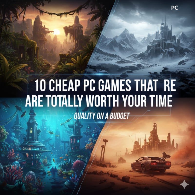 10 Cheap PC Games That Are Totally Worth Your Time
