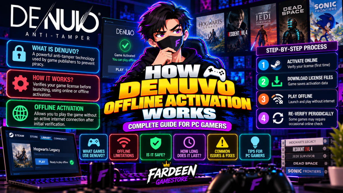How Denuvo Offline Activation Works: Complete Guide for PC Gamers