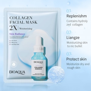 5 PCS Collagen Mask Vitamin C Facial Mask Sheet