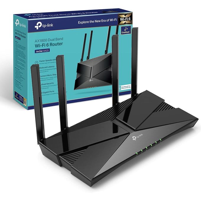 TP-Link Archer AX23 AX1800 Dual-Band Wi-Fi 6 Router 1 TP-Link Archer AX23 AX1800 Dual-Band Wi-Fi 6 Router