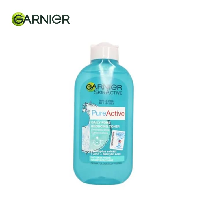 Garnier Pure Active Pore Purifying Daily Pore Toner 200Ml 1 Garnier Pure Active Pore Purifying Daily Pore Toner 200Ml