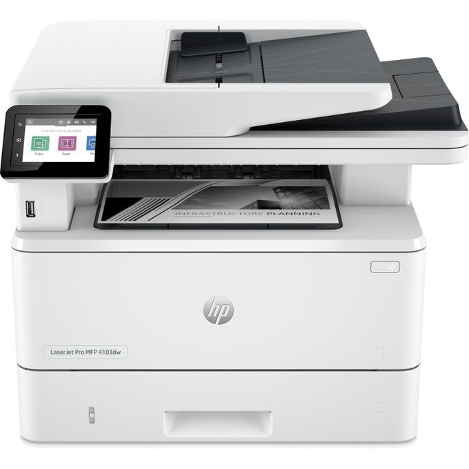 HP LaserJet Pro MFP 4103dw Printer 1 HP LaserJet Pro MFP 4103dw Printer