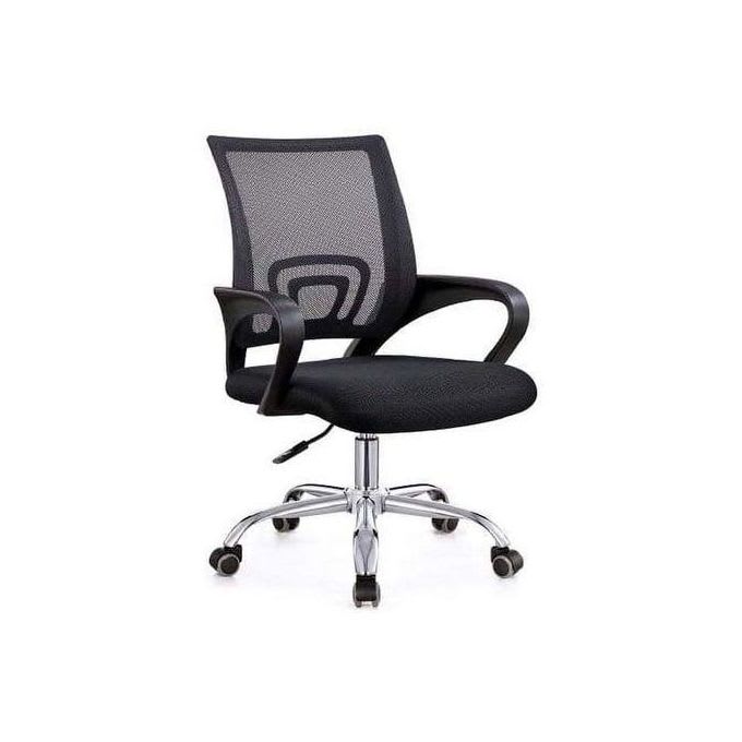 BLACK MESH OFFICE CHAIR 1 BLACK MESH OFFICE CHAIR