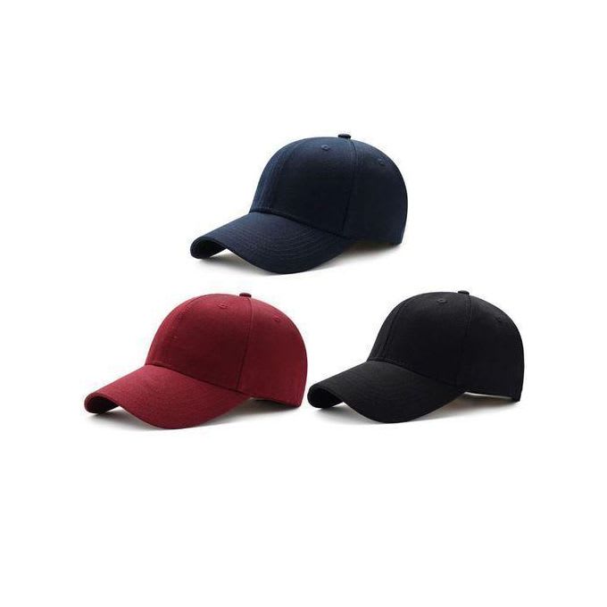 3 Pieces Of Adjustable Unisex Baseball Cap 1 3 Pieces Of Adjustable Unisex Baseball Cap