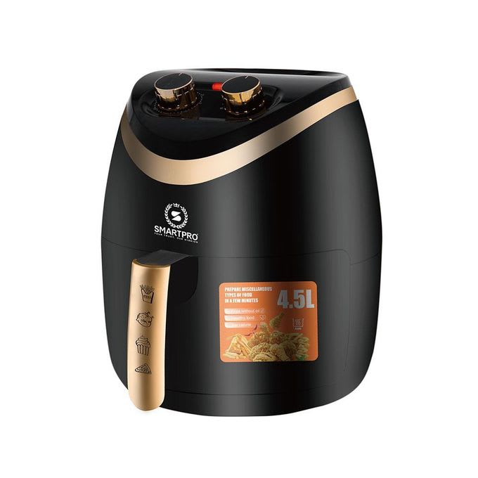 Smart Pro SAF-232B - 4.5L Air Fryer - Black 1 Smart Pro SAF-232B - 4.5L Air Fryer - Black