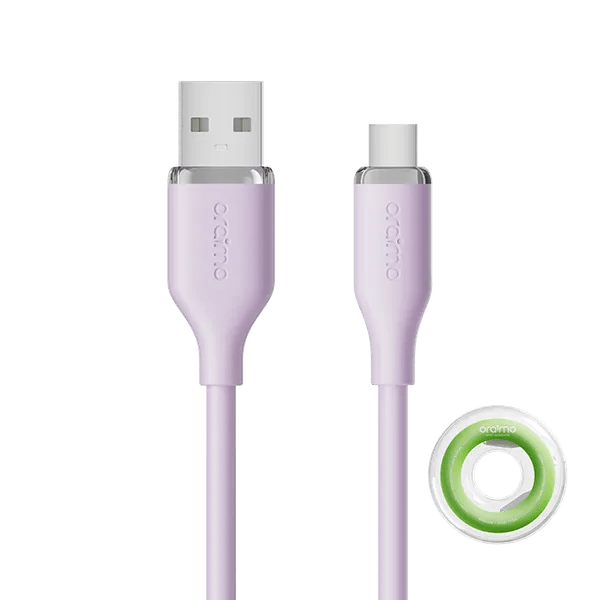 Oraimo SilkLine 1M 2A Micro-USB Data Cable 2 Oraimo SilkLine 1M 2A Micro-USB Data Cable - Image 2