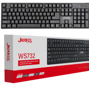 JEDEL-WS732 Wireless Keyboard and Mouse