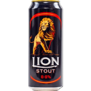 Lion stout beer 8.8%