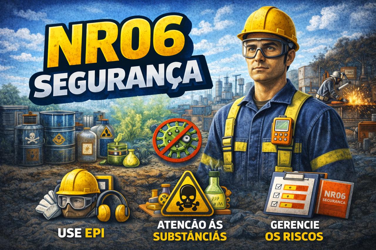 NR-06 USO DE EPI -  EQUIPAMENTO DE PROTEÇÃO INDIVIDUAL