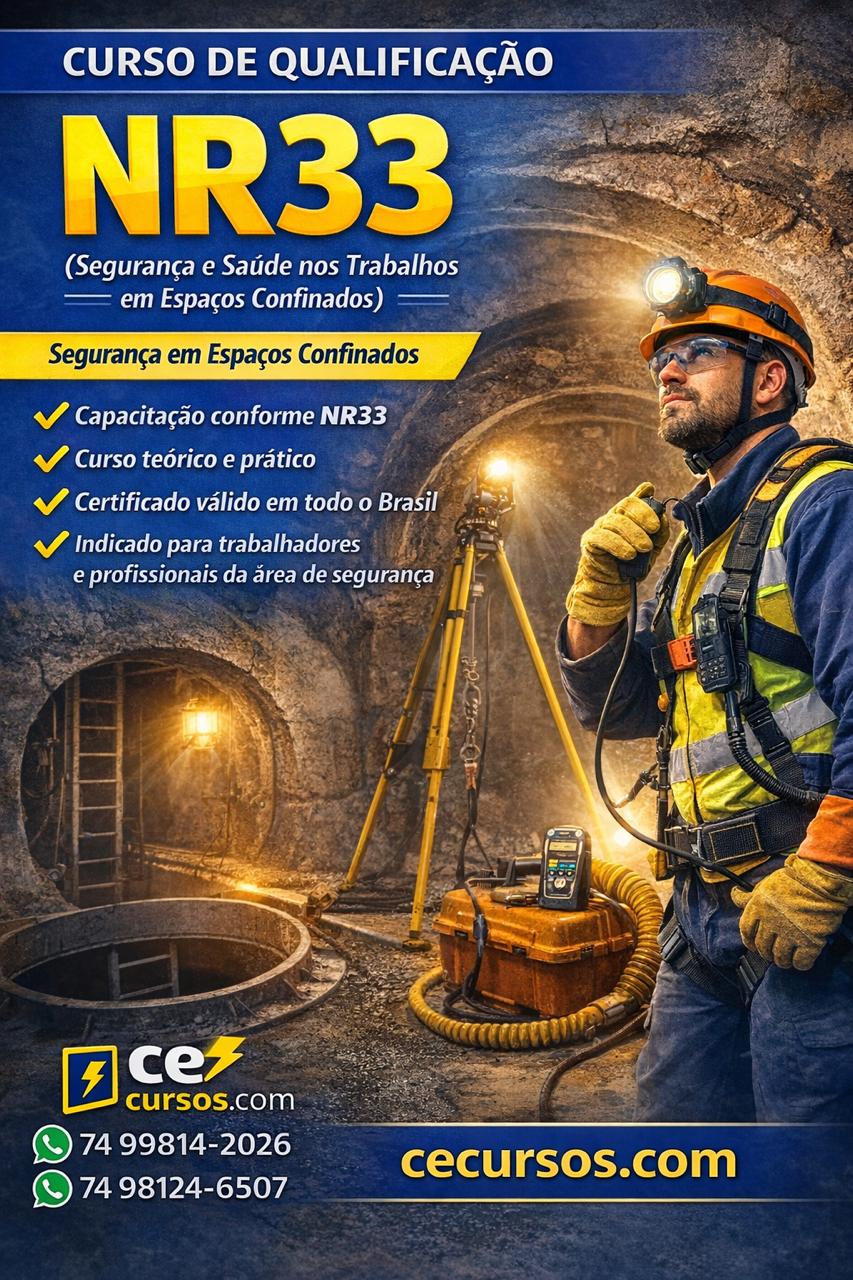 NR-33 Espaço Confinado!