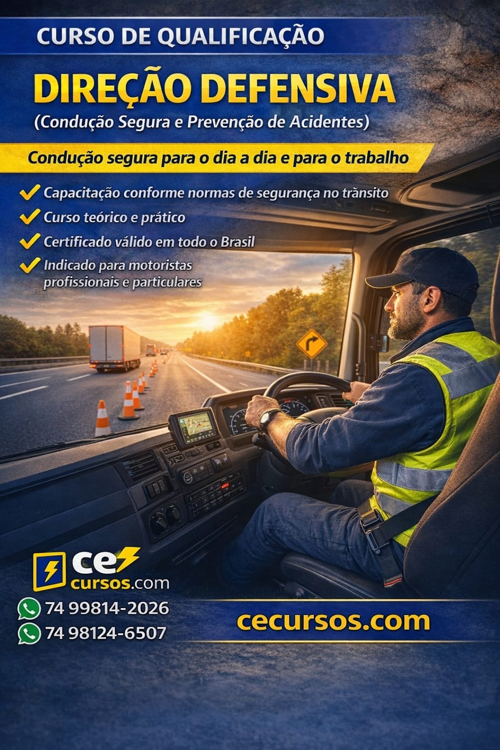 🚝🏍✅CURSO DIREÇÃO DEFENSIVA