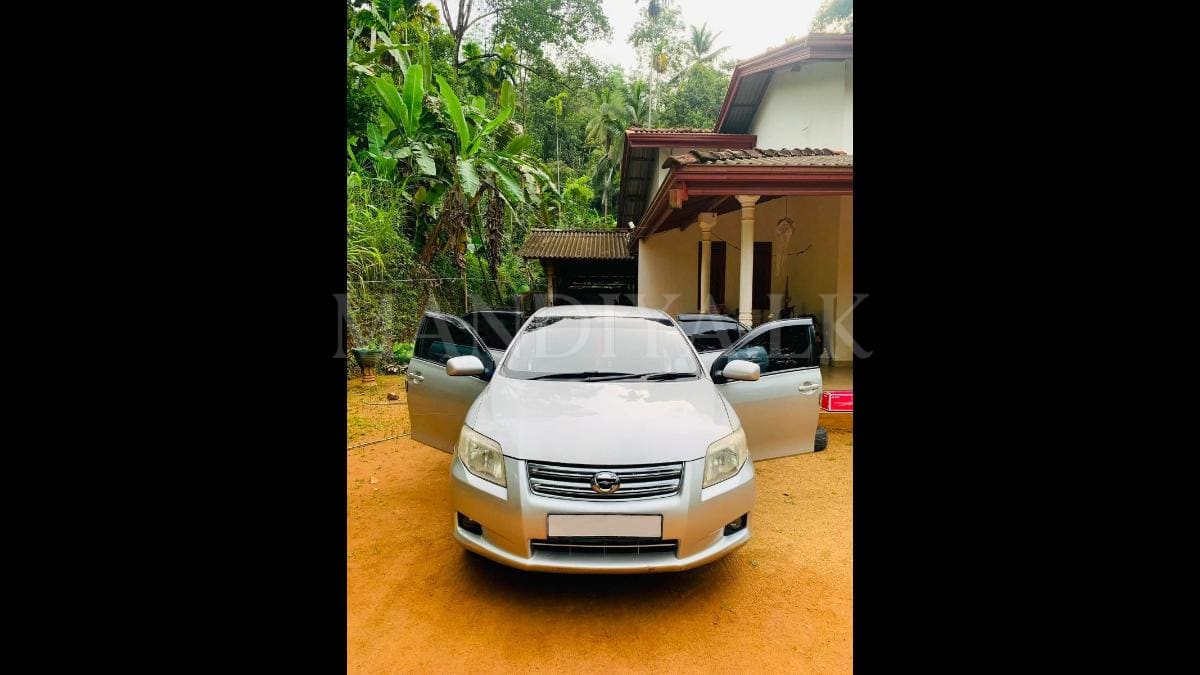 Toyota Axio 2007 Car