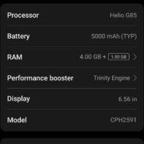 Oppo A18 Cph2591 Mobile Phone