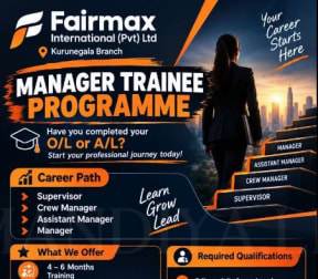 Training Marketing Manager in Kurunegala