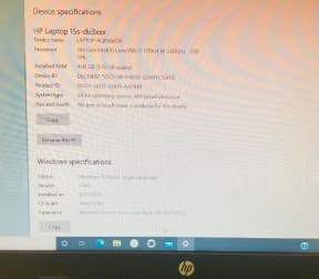 Hp Laptop 15sdu3xxx Computers & Laptop