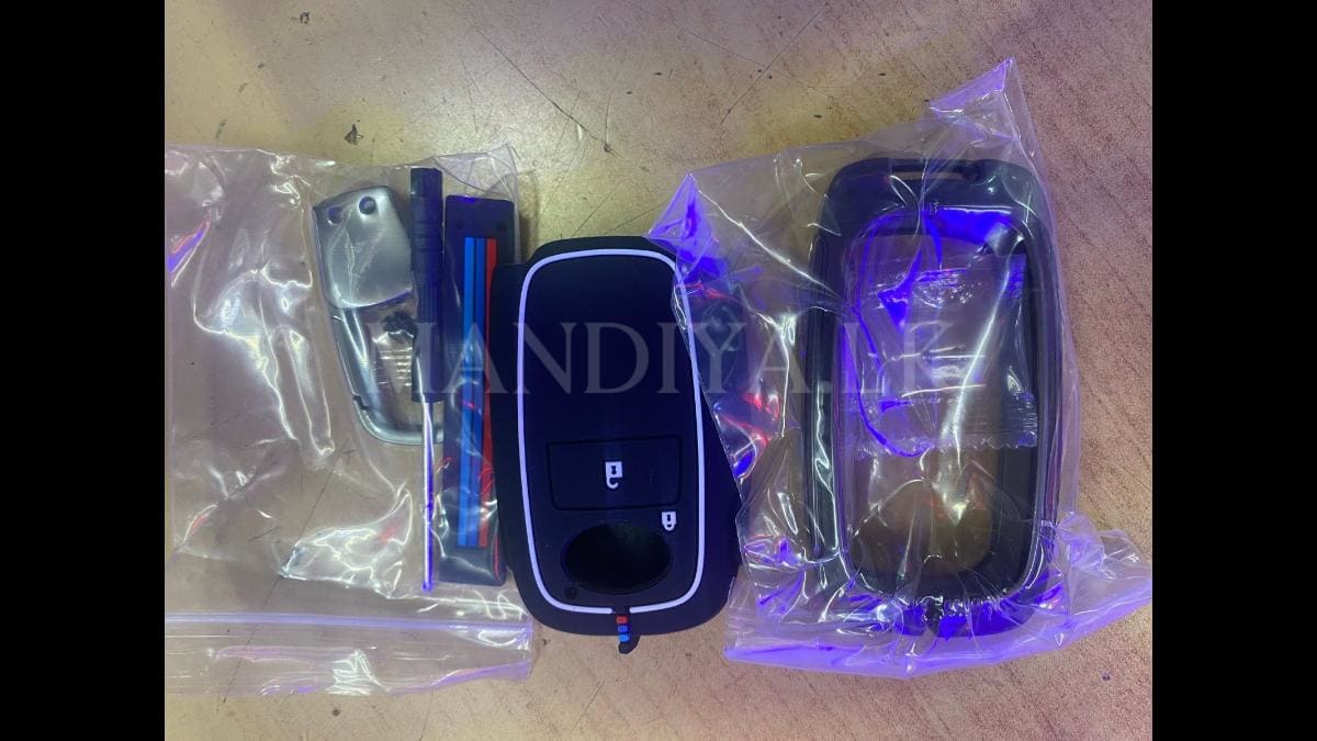 Honda Raize Metal Key Cover 4
