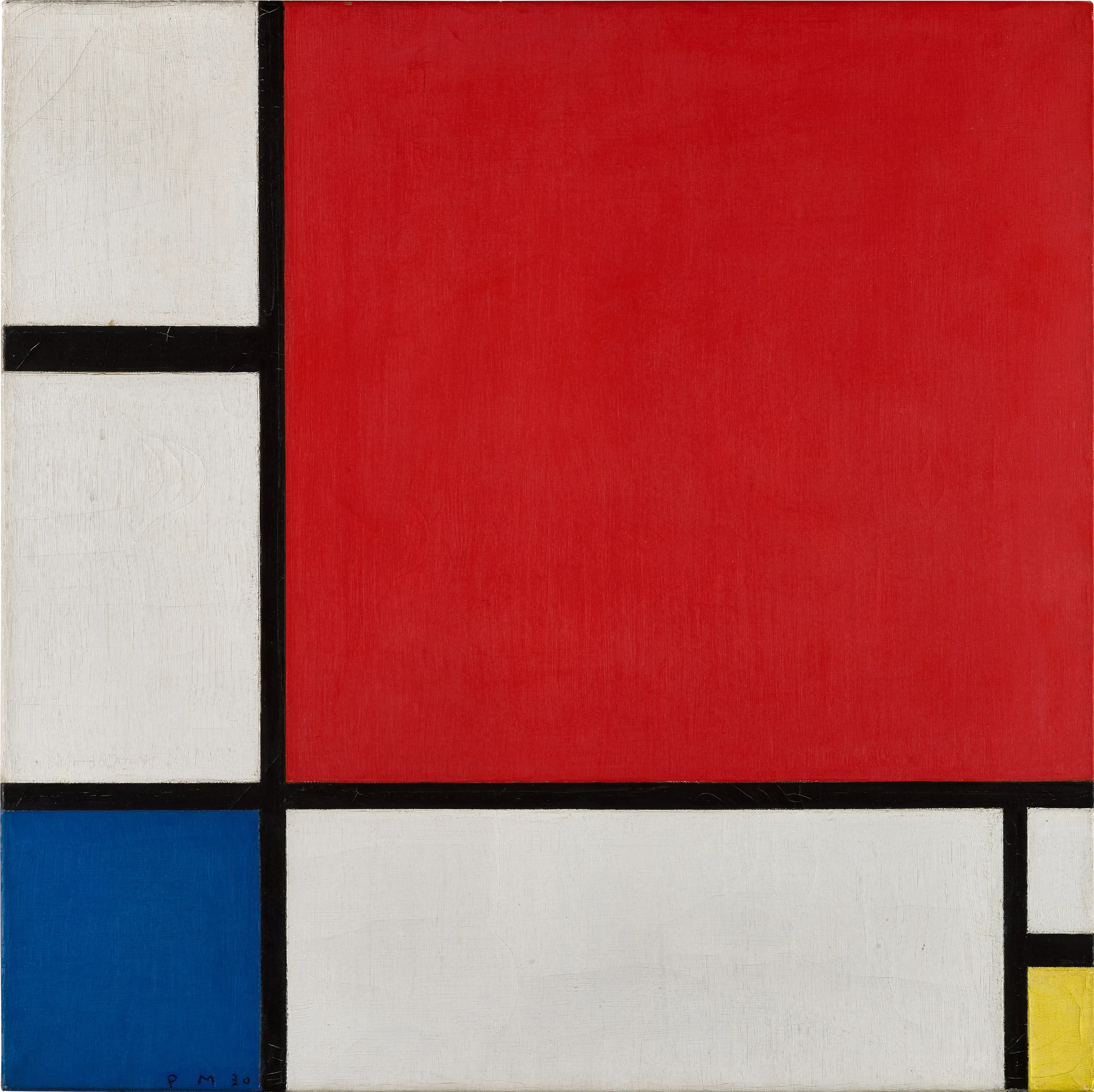Piet Mondrian, Composition No II.webp
