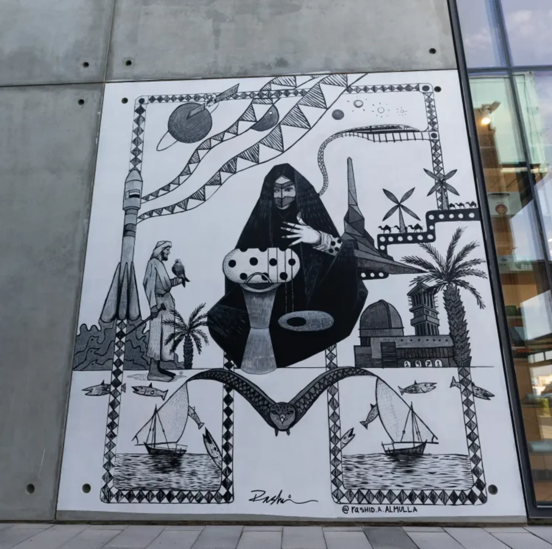 “One Nation” art takeover transforms Boxpark